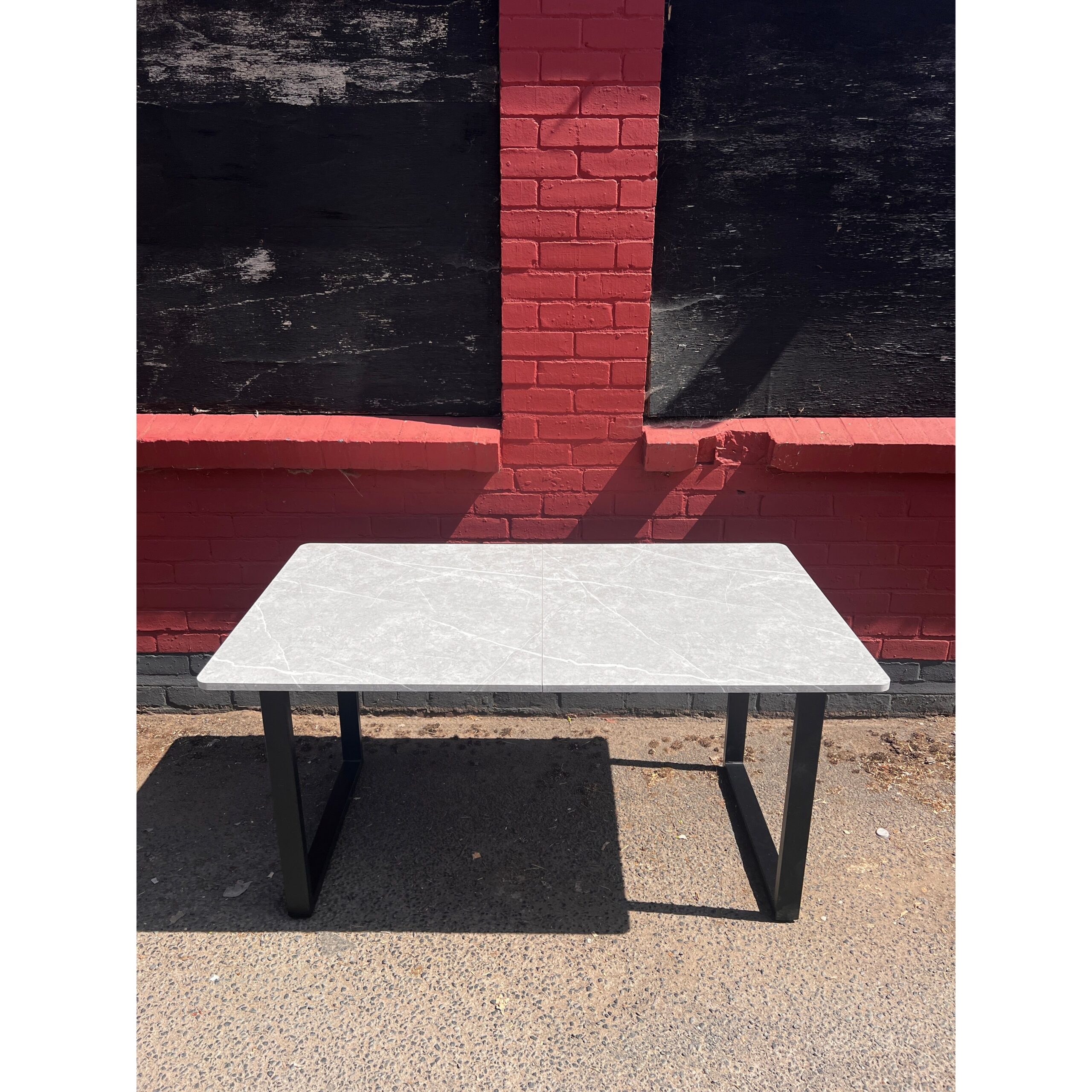 Marble Dining Table 70x160 Box Leg - Image 5