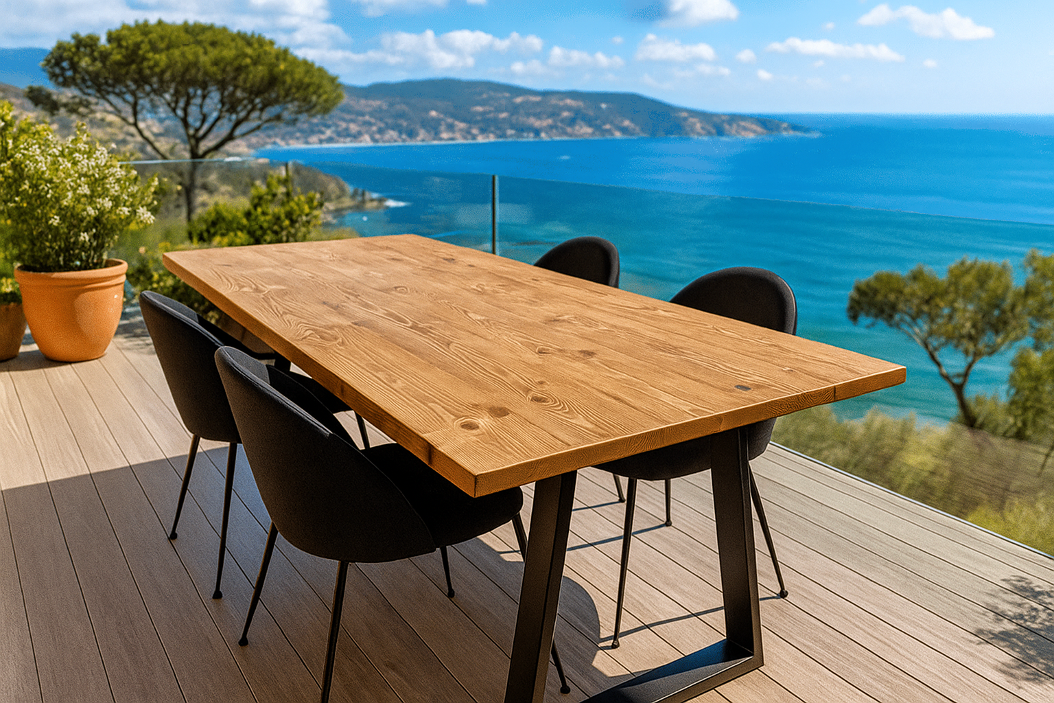 Dining Table Box Legs
