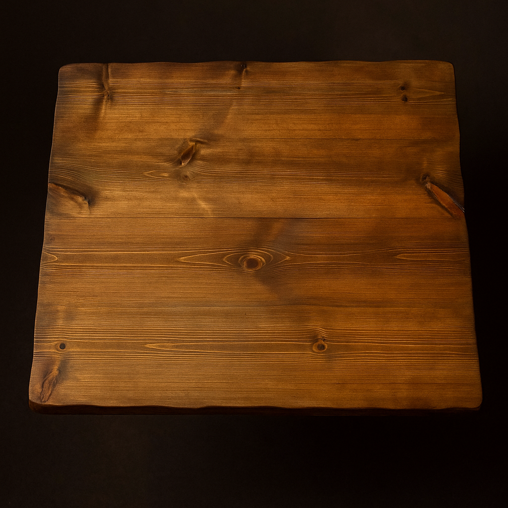 Solid Wood Straight Edge Table Top