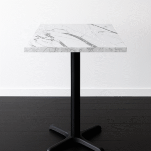 Marble Effect 70x70 Cafe Table