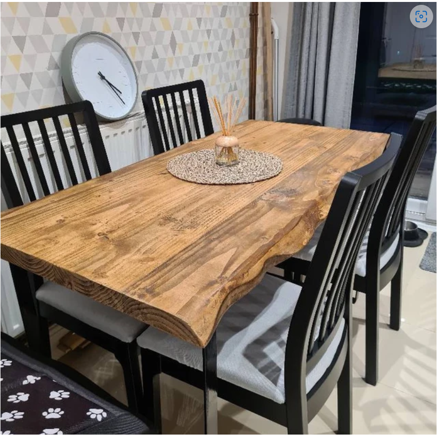 Dining Table Waney Box Legs - Image 3