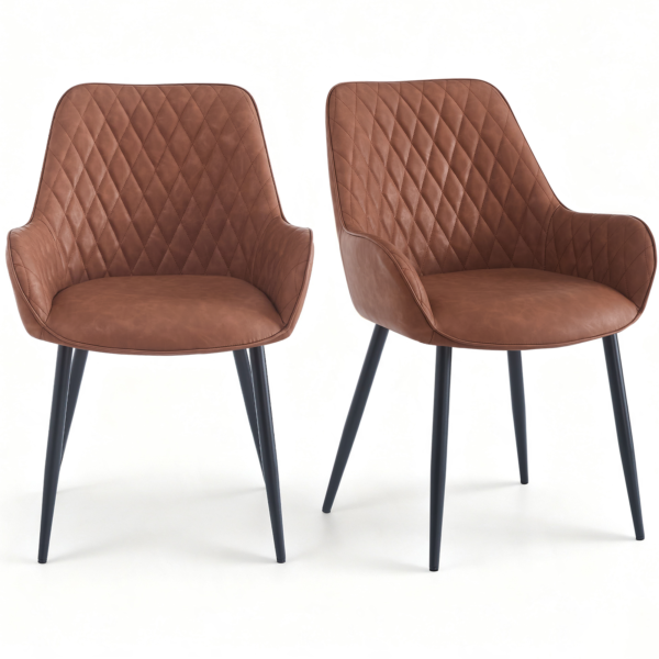 The Modena Quilted Dining Armchair