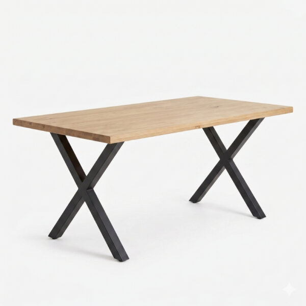 The Manhattan X-Leg Dining Table
