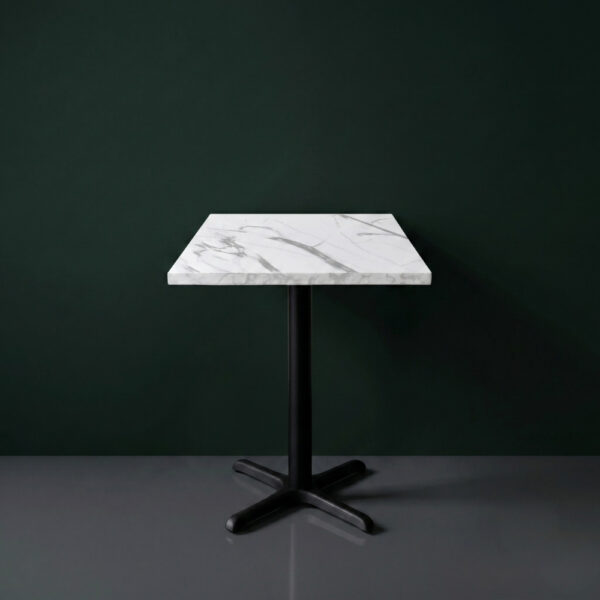 The Windsor Marble-Effect Cafe Table