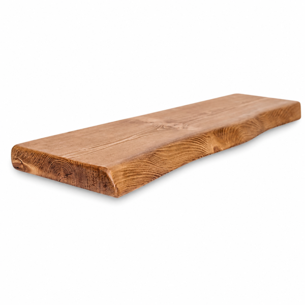 Riftline Floating Shelves (25cm Depth) (Multiple Textures/Sizes) (Live/Waney Edge)