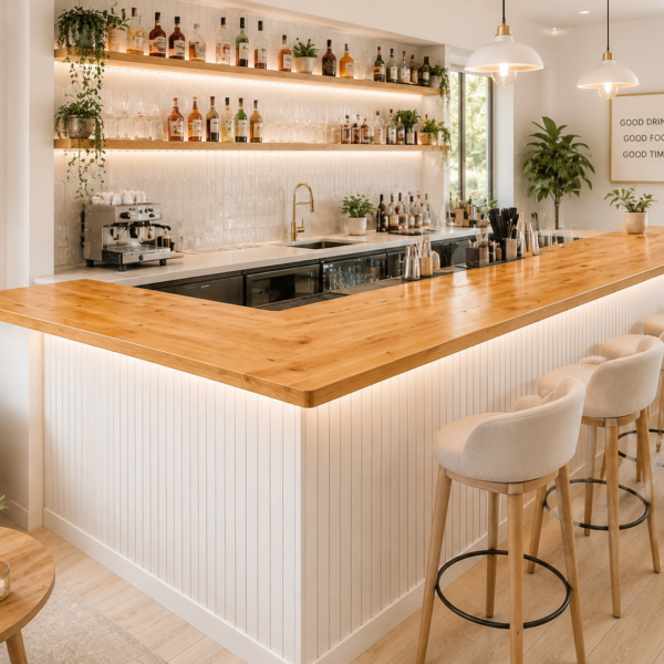 The Camden Bar Counter (BarTop) (Multiple Textures) (Straight Edge)