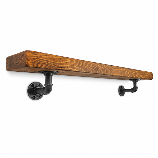 Riftline Shelves (With Pipe Brackets) (Multiple Sizes/Textures) (25cm Depth)