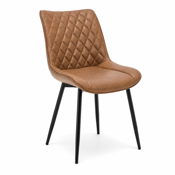 The Camden Diamond-Quilted Dining Chair
